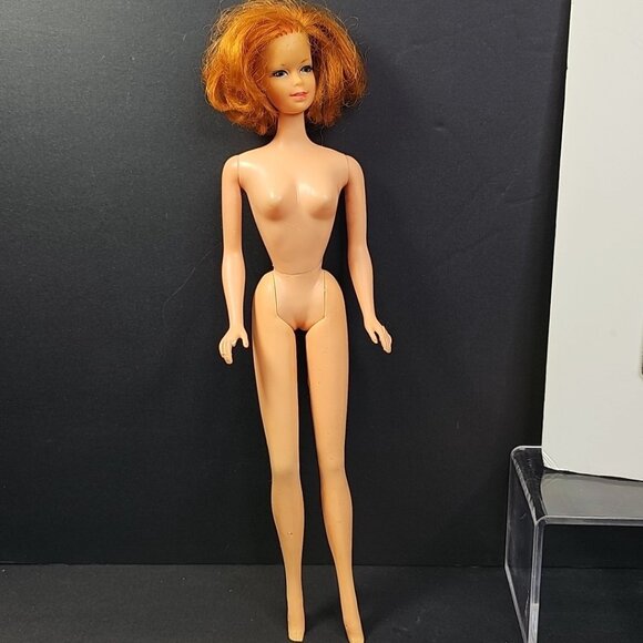 Barbie 1966 Stacey Twist 'n Turn with Lashes & Short Red Hair READ Japan - Picture 14 of 16
